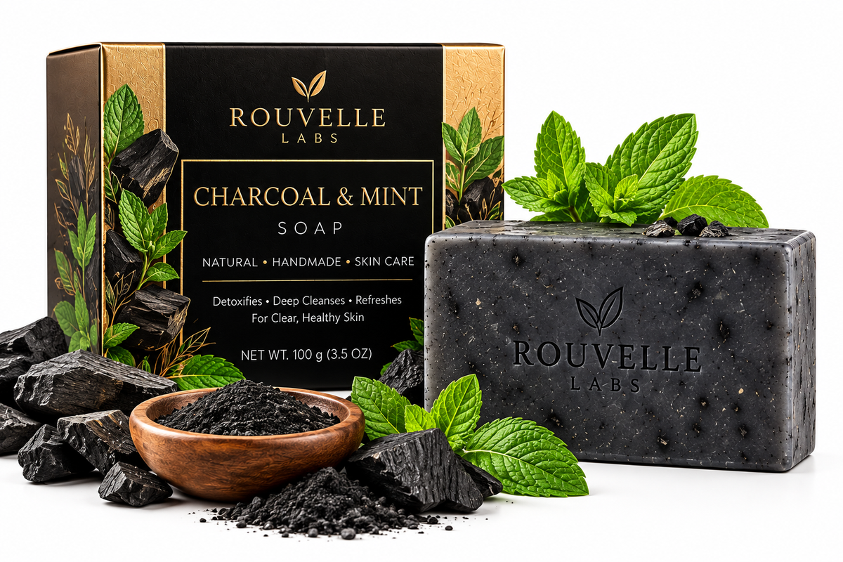 Charcoal &amp; Mint Soap