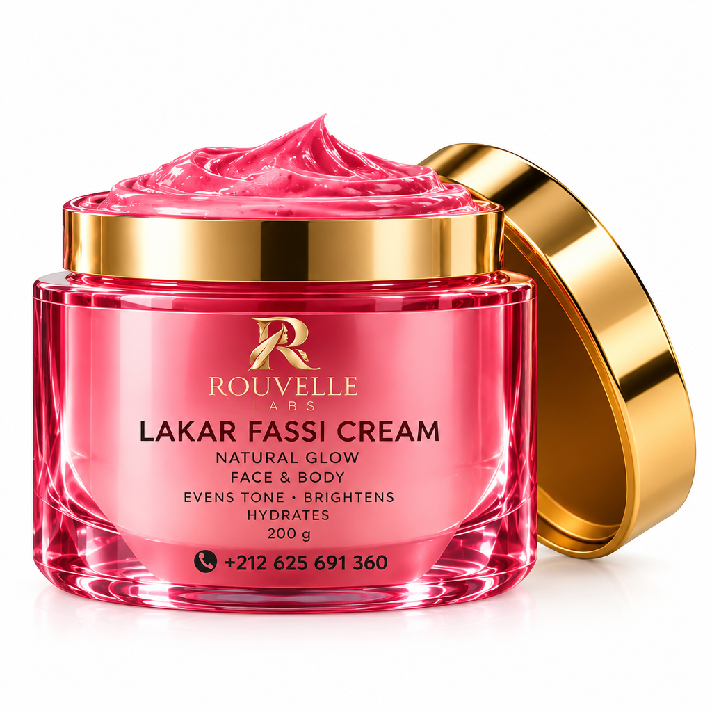 Rouvelle Labs Lakar Fassi Cream - White Background