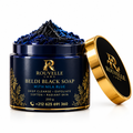 Rouvelle Labs Beldi Black Soap with Nila Blue - White Background
